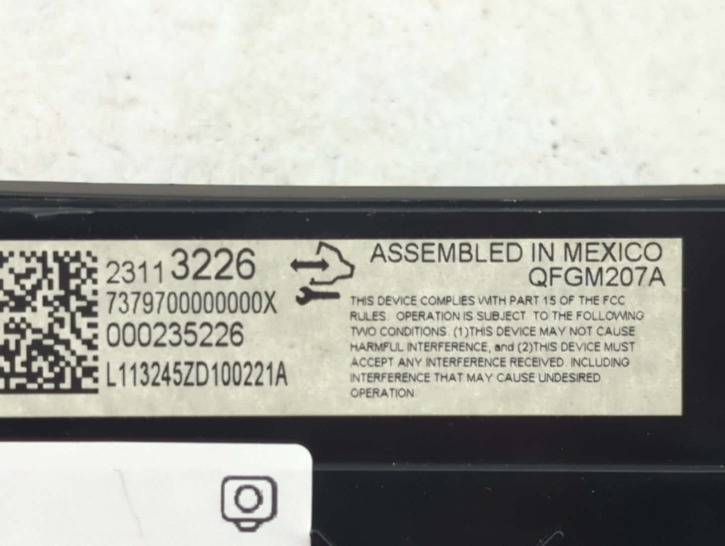 2014-2020 Chevrolet Impala Climate Control Module Temperature AC/Heater Replacement P/N:23113226 QFGM207A Fits OEM Used Auto