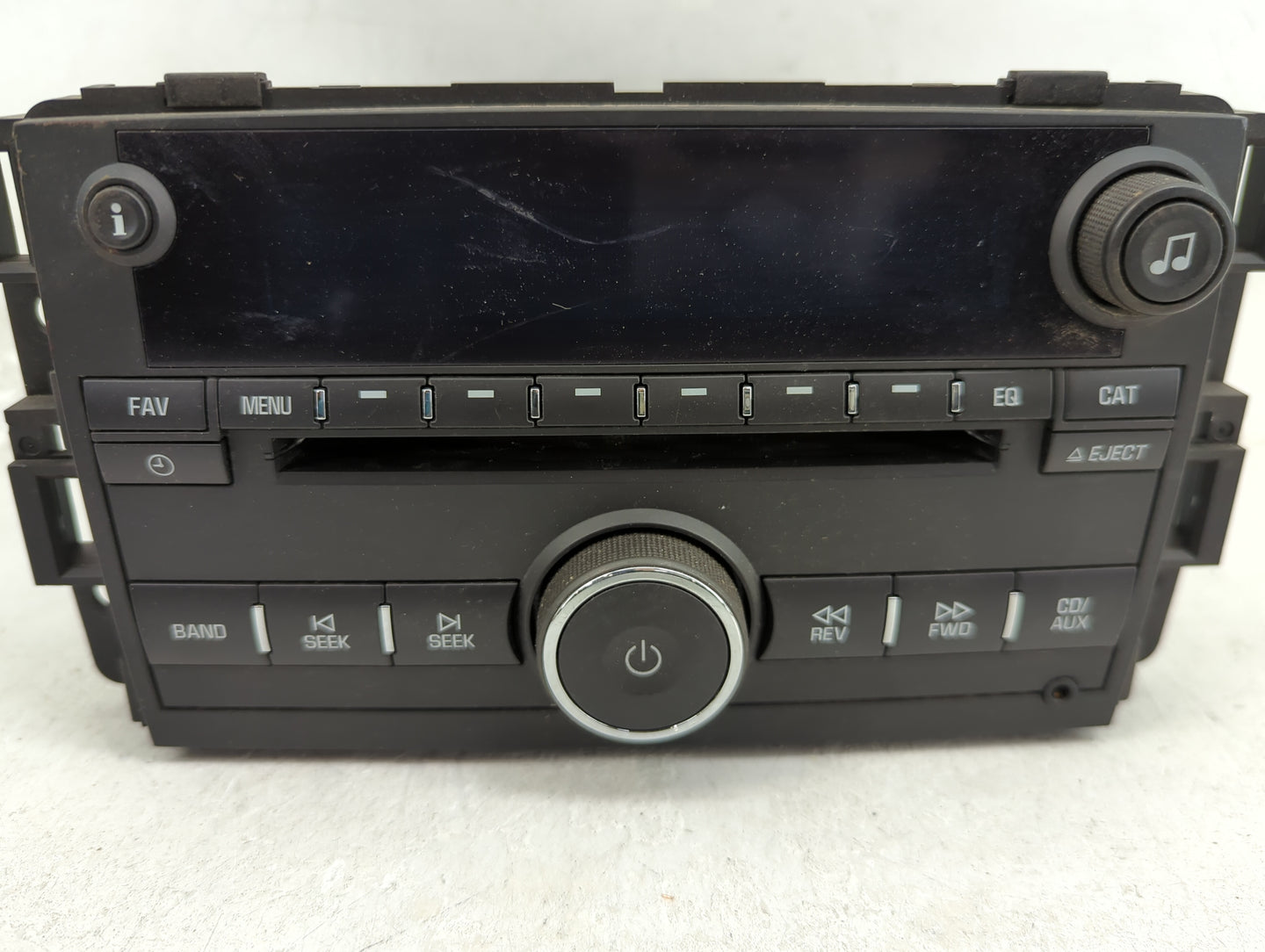 2013-2016 Chevrolet Impala Radio AM FM Cd Player Receiver Replacement P/N:22924535 123000-2970C101 Fits Fits 2013 2014 2015 