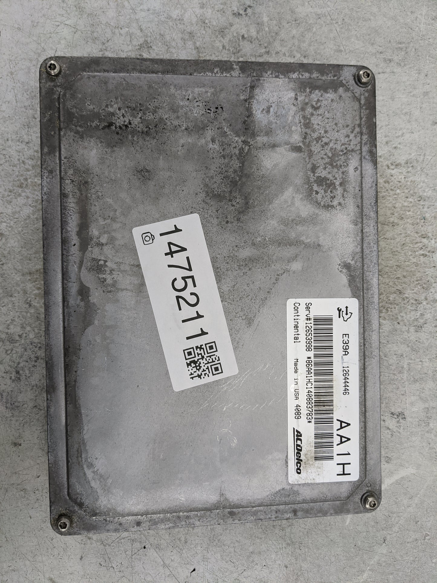 2014-2016 Chevrolet Impala PCM Engine Control Computer ECU ECM PCU OEM P/N:12653998 12644446 Fits Fits 2013 2014 2015 2016 O