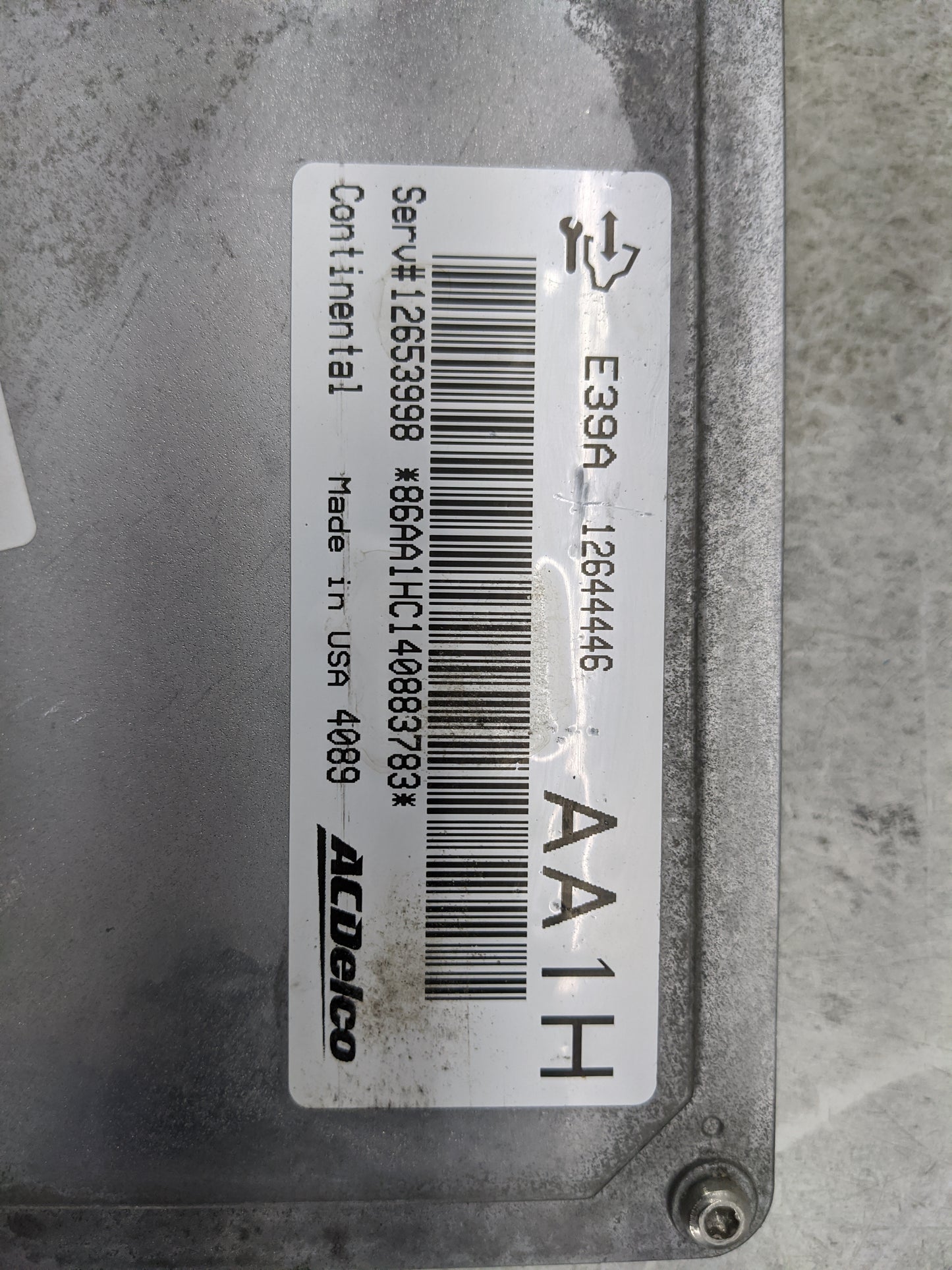 2014-2016 Chevrolet Impala PCM Engine Control Computer ECU ECM PCU OEM P/N:12653998 12644446 Fits Fits 2013 2014 2015 2016 O
