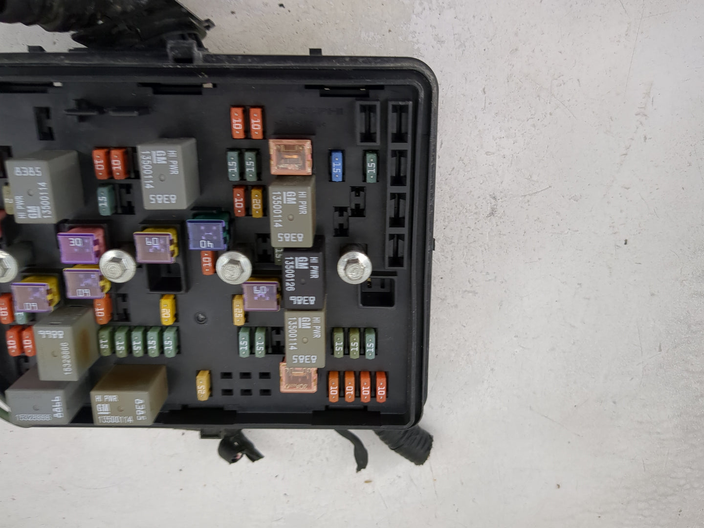 2012-2016 Chevrolet Impala Fusebox Fuse Box Panel Relay Module P/N:13786621-03 13500114 Fits Fits 2012 2013 2014 2015 2016 O