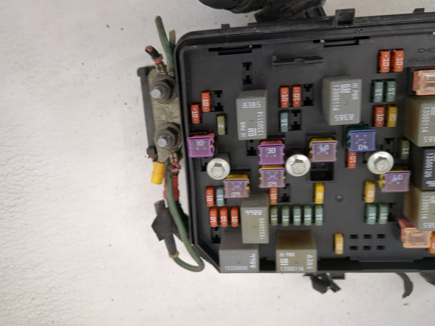 2012-2016 Chevrolet Impala Fusebox Fuse Box Panel Relay Module P/N:13786621-03 13500114 Fits Fits 2012 2013 2014 2015 2016 O