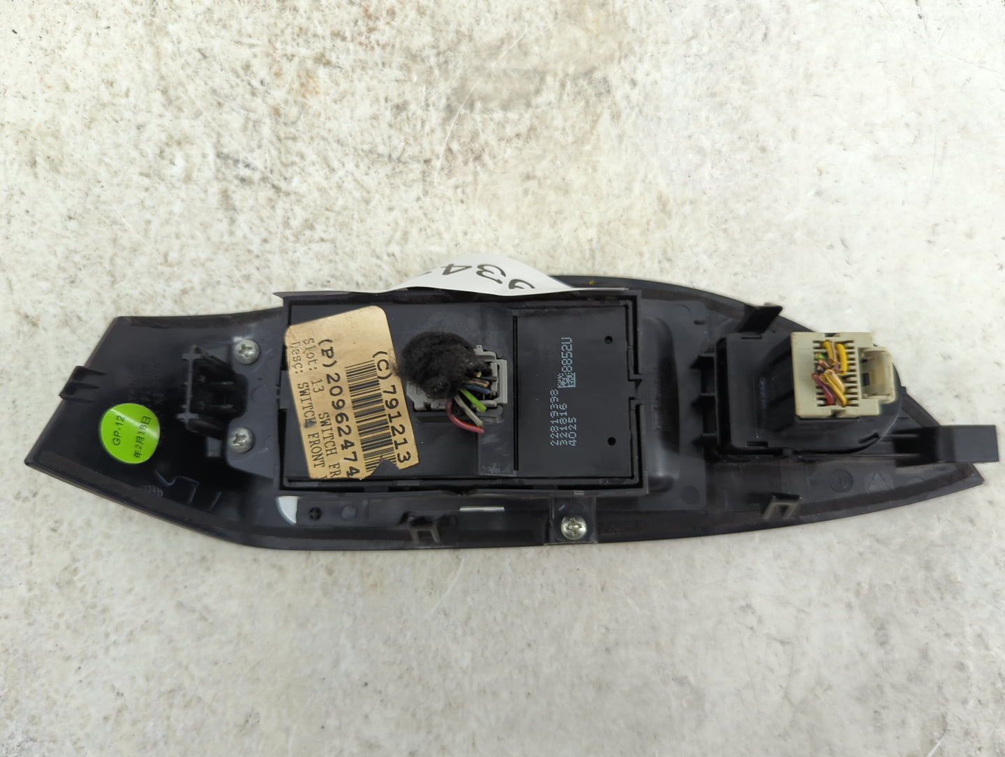 2014-2020 Chevrolet Impala Master Power Window Switch Replacement Driver Side Left P/N:20962474 22813793 Fits OEM Used Auto 