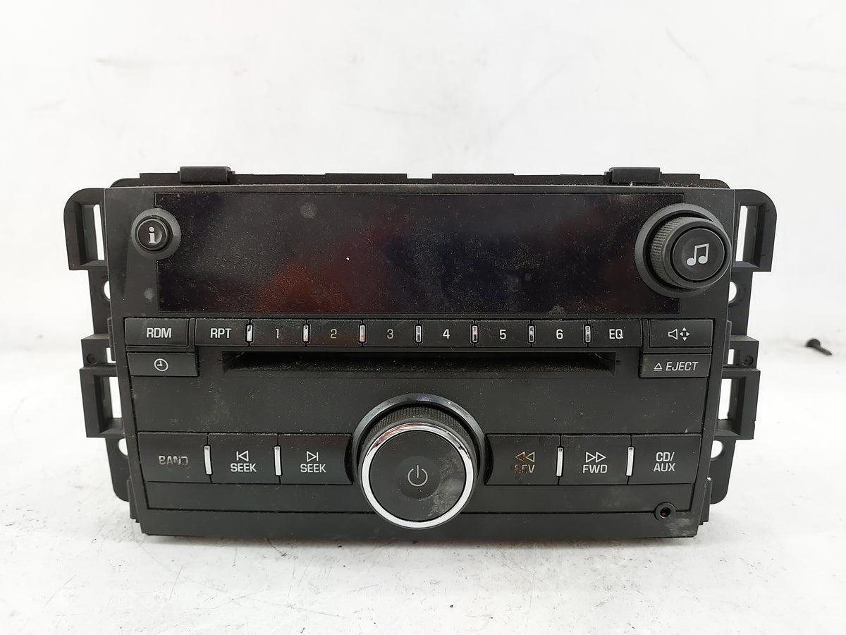 2009-2016 Chevrolet Impala Radio AM FM Cd Player Receiver Replacement P/N:22924536 123000-2920C101 Fits OEM Used Auto Parts 