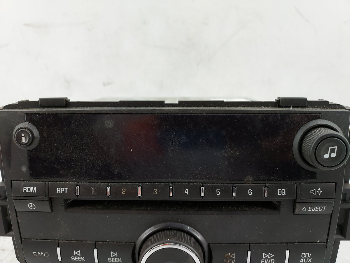 2009-2016 Chevrolet Impala Radio AM FM Cd Player Receiver Replacement P/N:22924536 123000-2920C101 Fits OEM Used Auto Parts 