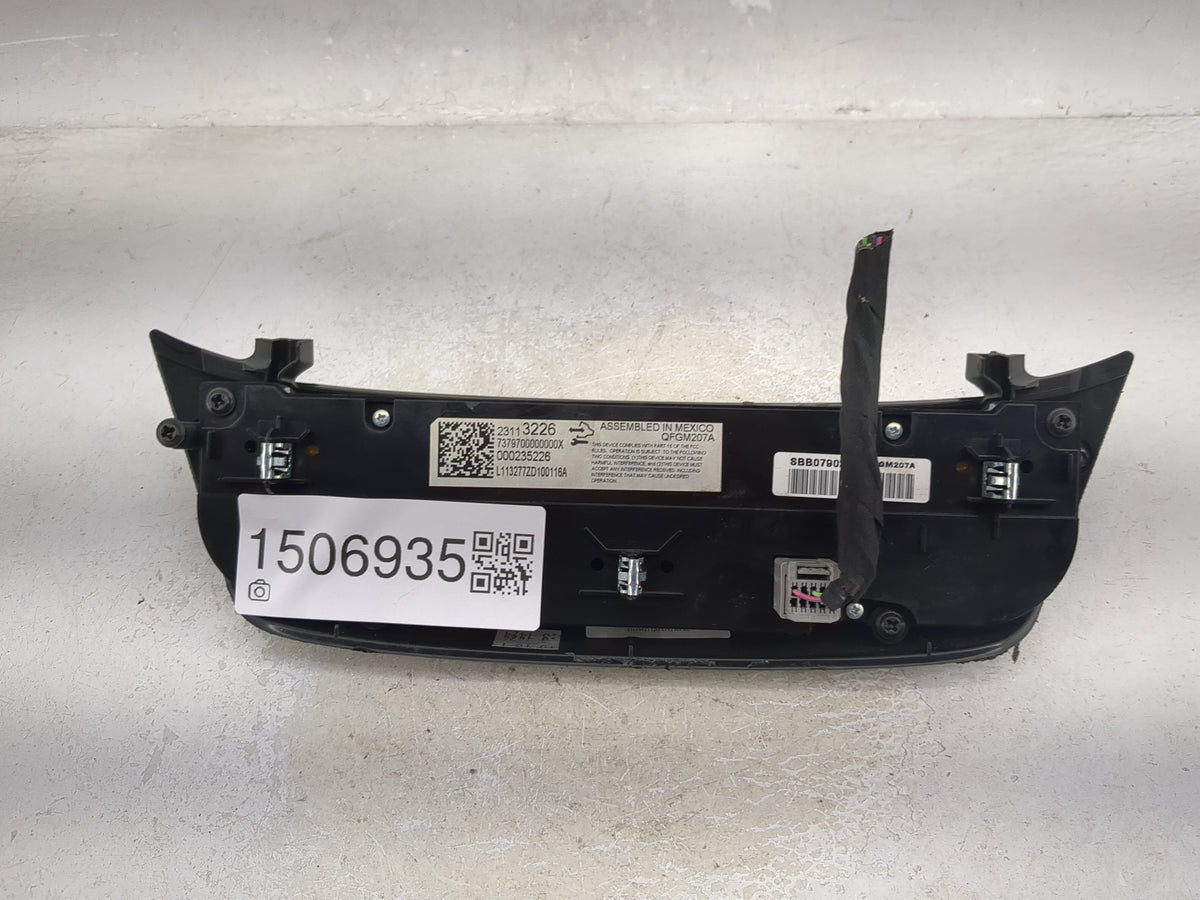 2014 Chevrolet Impala Climate Control Module Temperature AC/Heater Replacement P/N:23113226 QFGM207A Fits OEM Used Auto Part