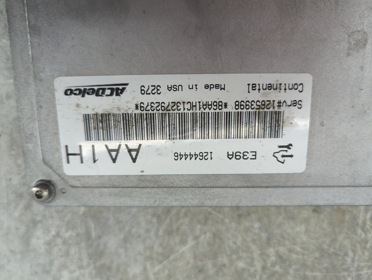 2014-2016 Chevrolet Impala PCM Engine Control Computer ECU ECM PCU OEM P/N:12653998 12644446, E39A Fits 2013 2014 2015 2016 