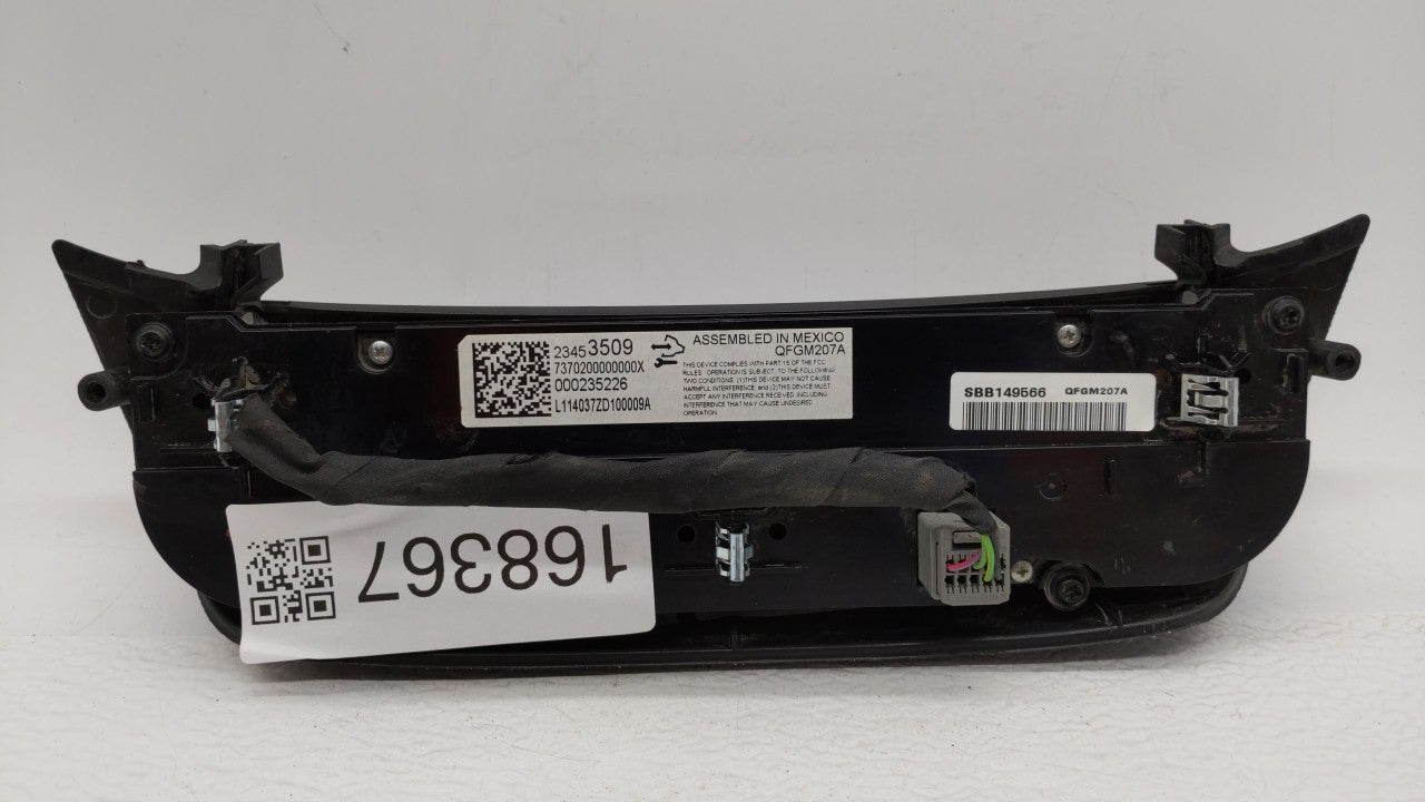 2014 Chevrolet Impala Climate Control Module Temperature AC/Heater Replacement P/N:23113226 23453509 Fits OEM Used Auto Part