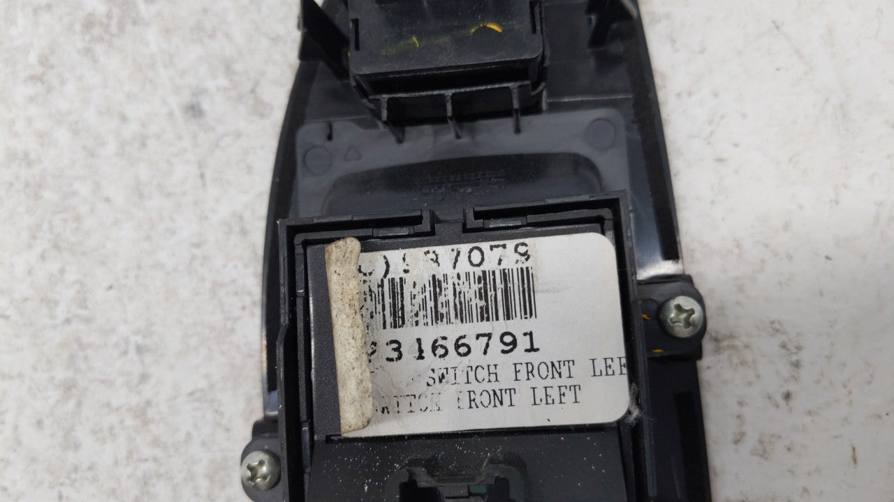 2014-2020 Chevrolet Impala Master Power Window Switch Replacement Driver Side Left P/N:20962474 Fits OEM Used Auto Parts - O