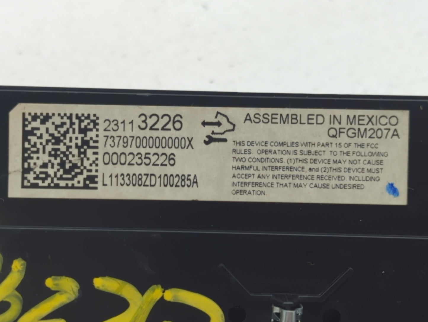 2014-2020 Chevrolet Impala Climate Control Module Temperature AC/Heater Replacement P/N:23113226 84429867 Fits OEM Used Auto