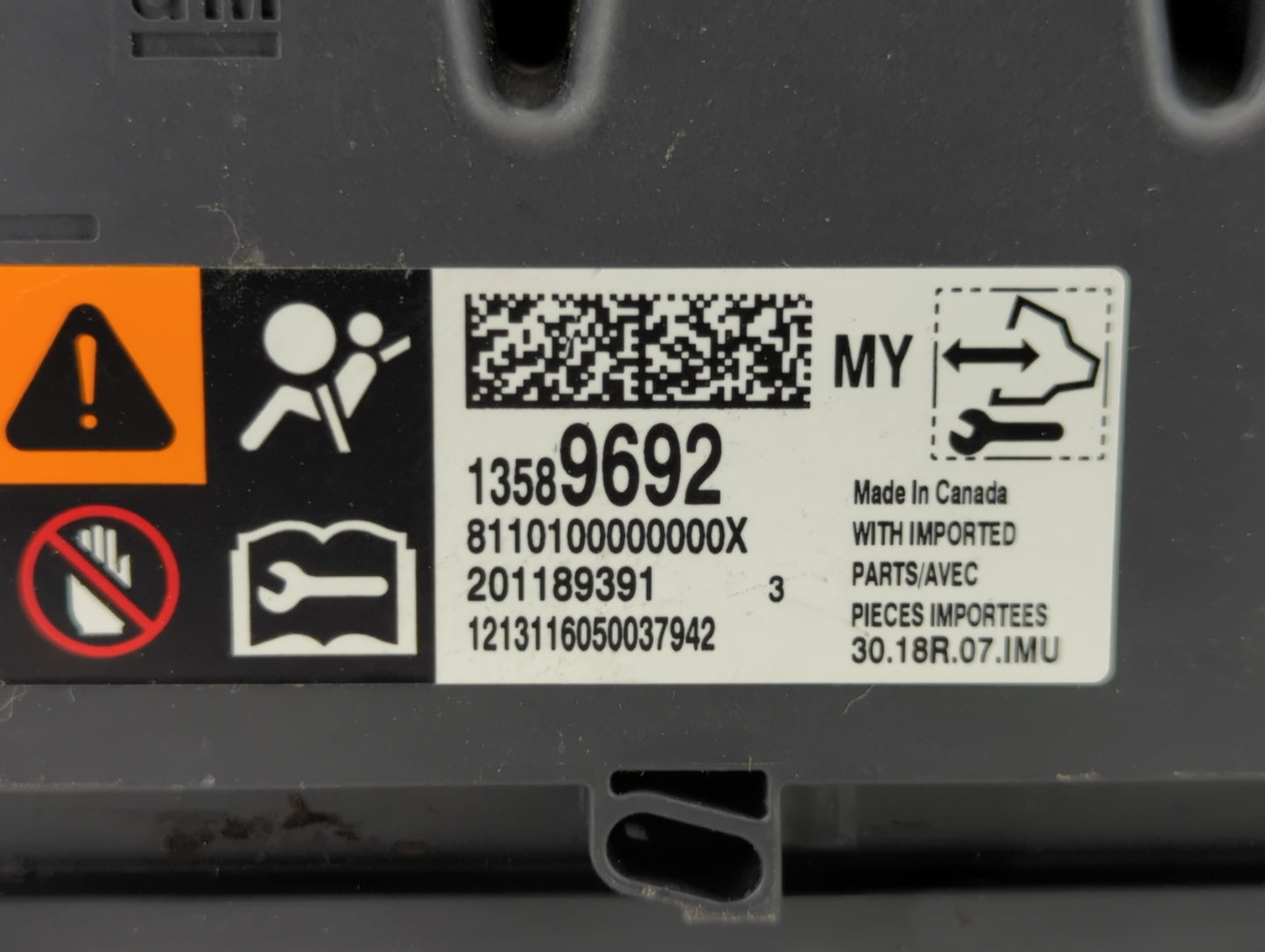2014 Chevrolet Impala Chassis Control Module Ccm Bcm Body Control - Oemusedautoparts1.com