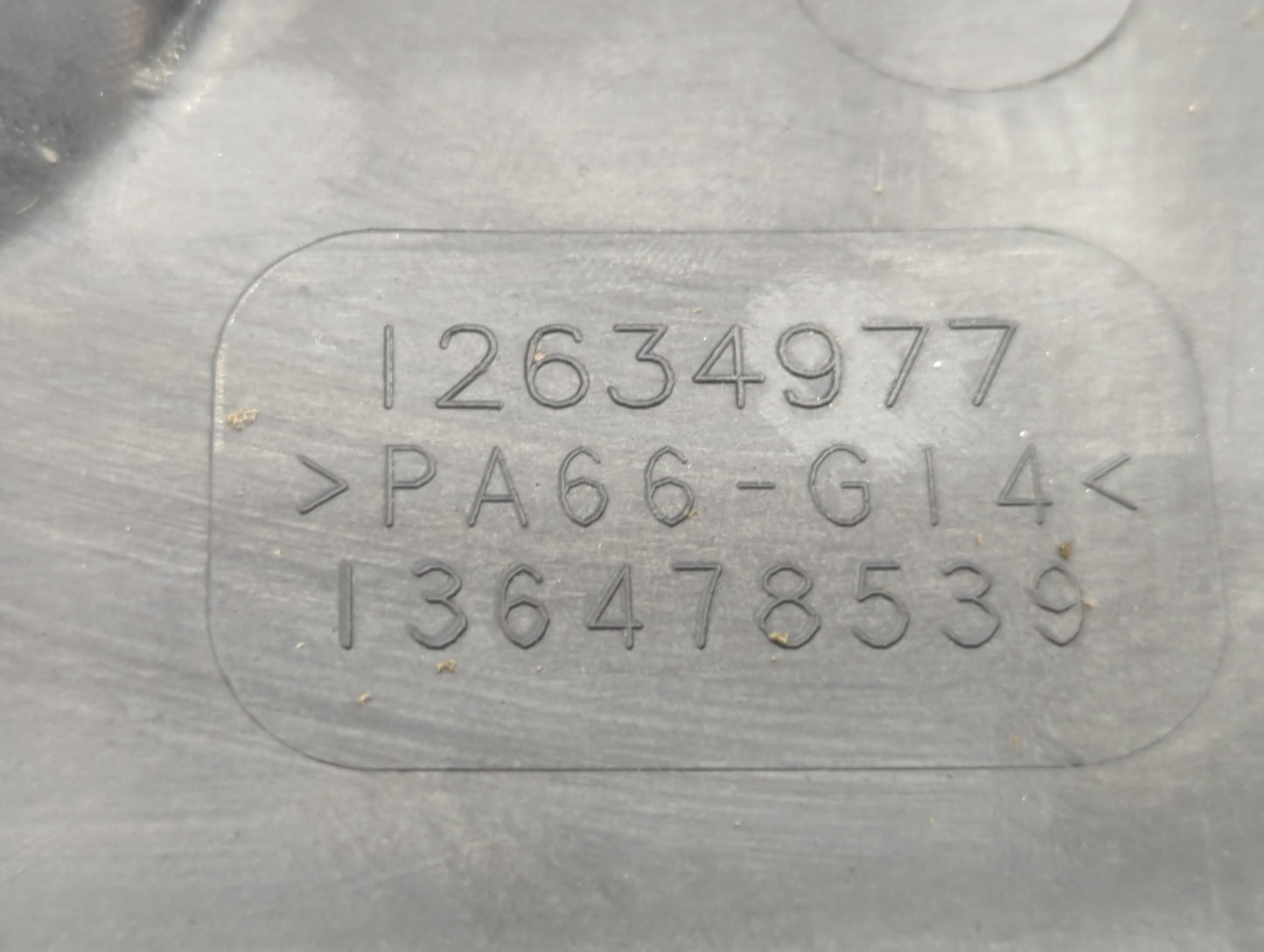 2014 Chevrolet Impala Engine Cover - Oemusedautoparts1.com