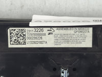 2014 Chevrolet Impala Climate Control Module Temperature AC/Heater Replacement P/N:23113226 Fits OEM Used Auto Parts - Oemus