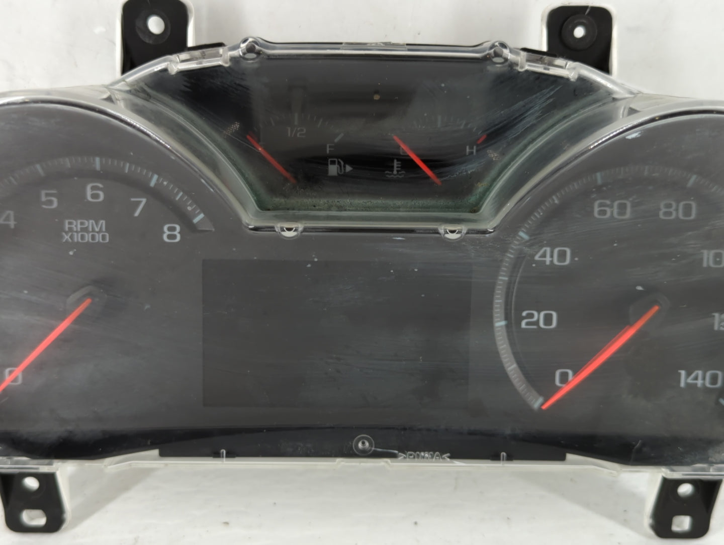 2014 Chevrolet Impala Instrument Cluster Speedometer Gauges P/N:23155289 Fits OEM Used Auto Parts - Oemusedautoparts1.com