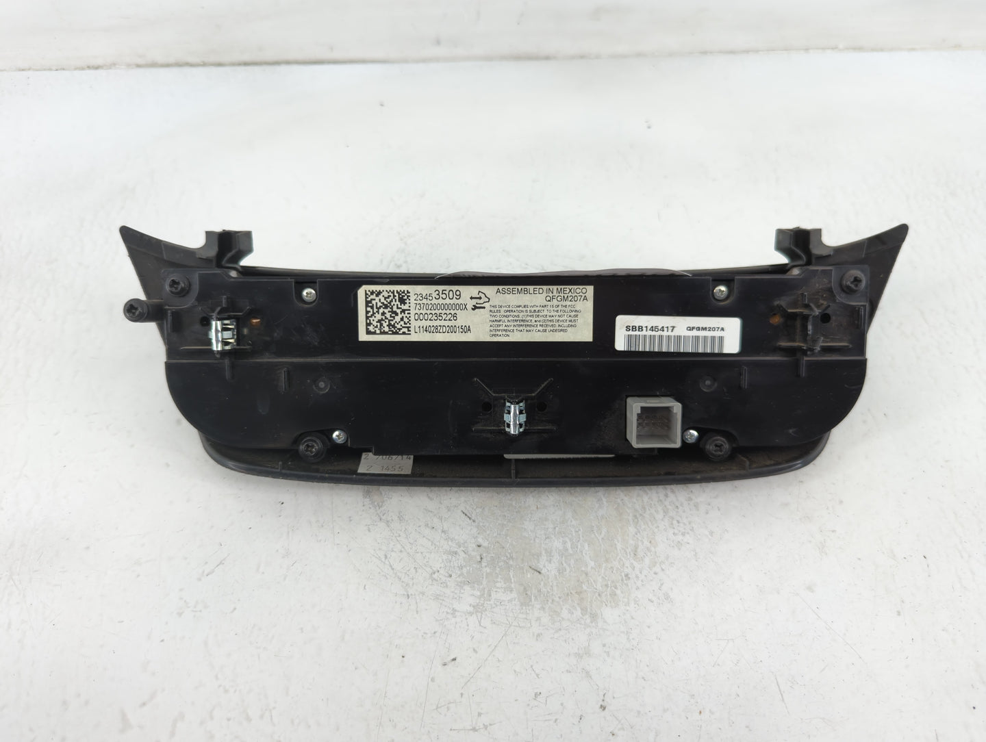 2014 Chevrolet Impala Climate Control Module Temperature AC/Heater Replacement P/N:23453509 23113226 Fits OEM Used Auto Part
