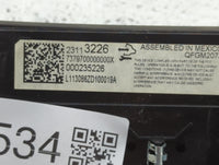 2014 Chevrolet Impala Climate Control Module Temperature AC/Heater Replacement P/N:000235226 23113226 Fits OEM Used Auto Par