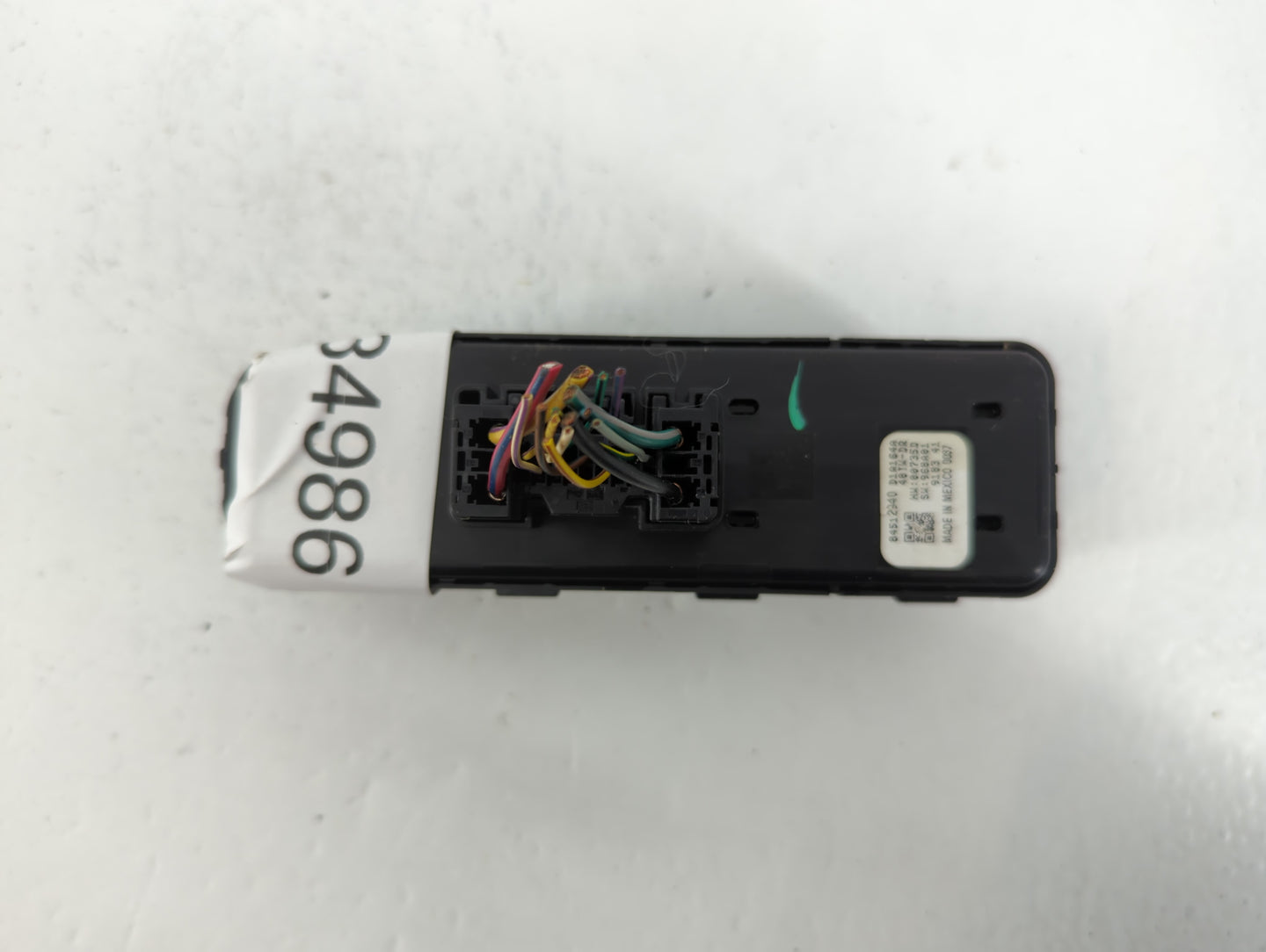 2009-2016 Chevrolet Impala Master Power Window Switch Replacement Driver Side Left P/N:84512940 Fits OEM Used Auto Parts - O