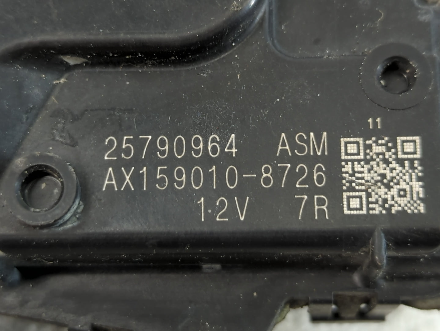 2006-2016 Chevrolet Impala Front Windshield Wiper Motor P/N:AX159010-8726 25790964 Fits OEM Used Auto Parts - Oemusedautopar