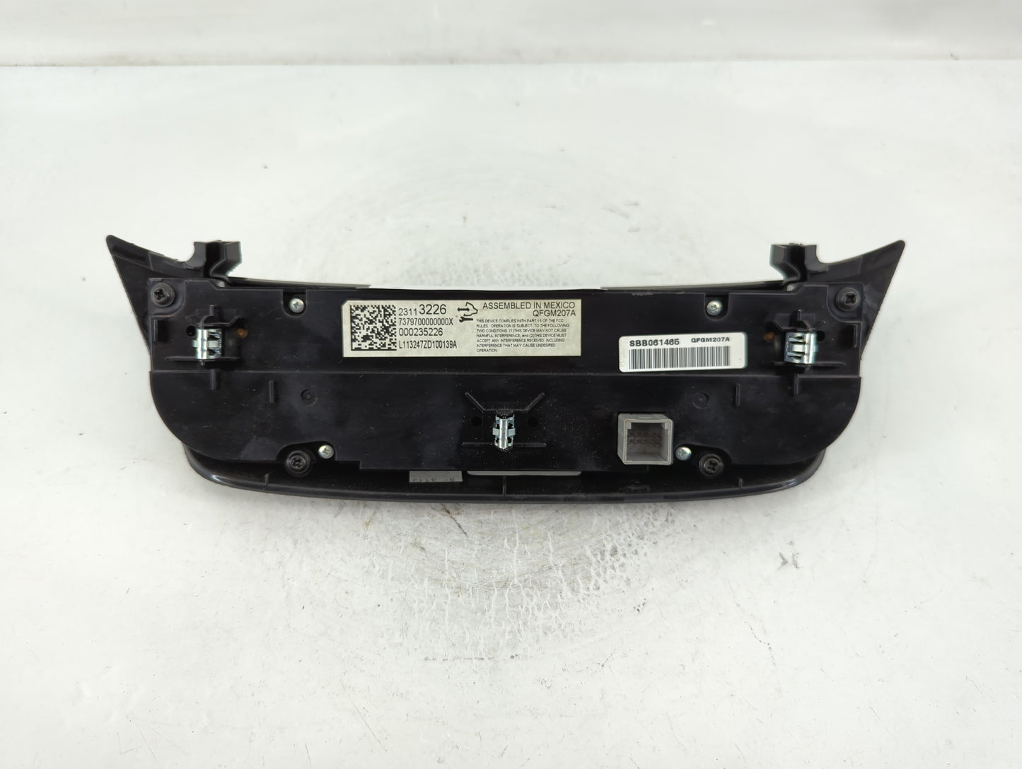 2014 Chevrolet Impala Climate Control Module Temperature AC/Heater Replacement P/N:23113226 Fits OEM Used Auto Parts - Oemus