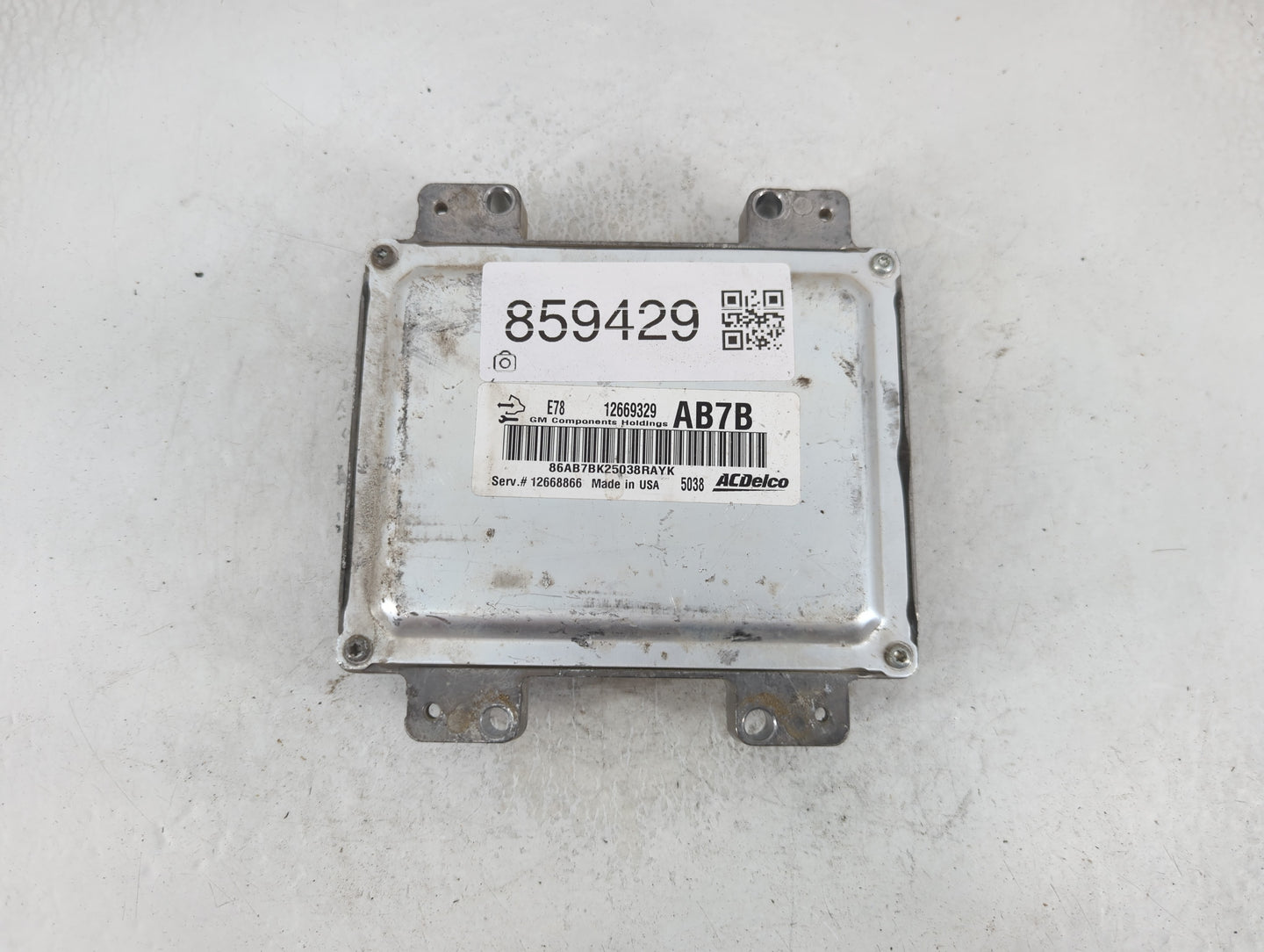 2014-2016 Chevrolet Impala PCM Engine Control Computer ECU ECM PCU OEM P/N:12668866 12669329 Fits Fits 2013 2014 2015 2016 O