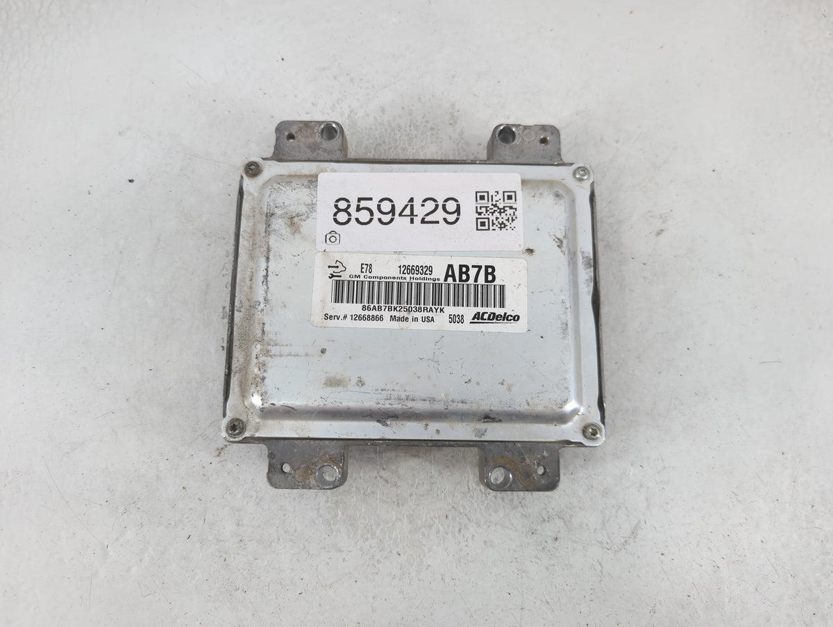 2014-2016 Chevrolet Impala PCM Engine Control Computer ECU ECM PCU OEM P/N:12668866 12669329 Fits 2013 2014 2015 2016 OEM Us
