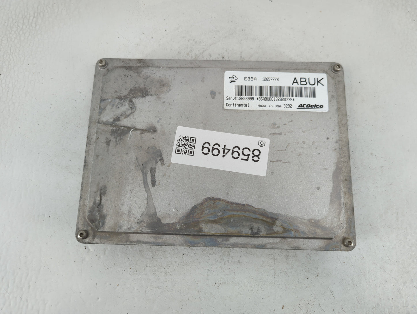 2014-2016 Chevrolet Impala PCM Engine Control Computer ECU ECM PCU OEM P/N:12657778 Fits Fits 2013 2014 2015 2016 OEM Used A