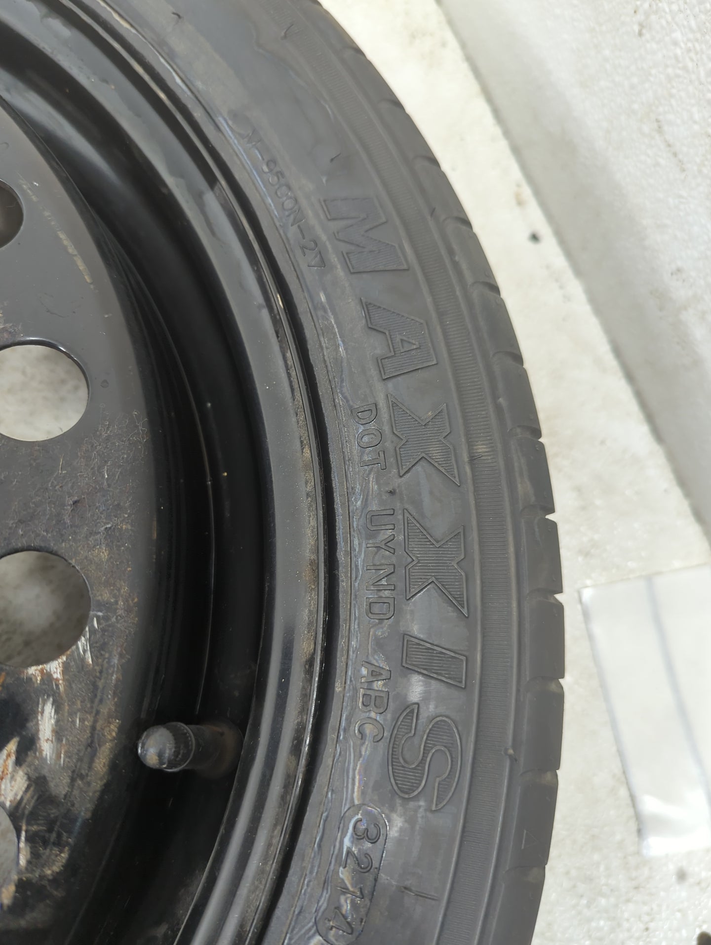 Chevrolet Impala Limited Spare Donut Tire Wheel Rim Oem 1129589 - Oemusedautoparts1.com