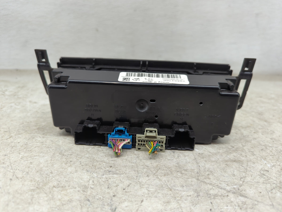 2014 Chevrolet Impala Limited Climate Control Module Temperature AC/Heater Replacement P/N:22884766 Fits Fits 2012 2013 2015