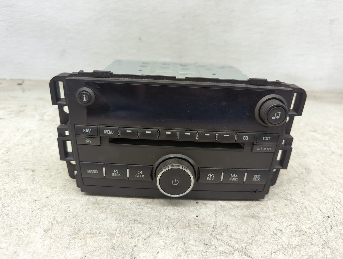 2014 Chevrolet Impala Limited Radio AM FM Cd Player Receiver Replacement P/N:22924535 Fits Fits 2013 2015 2016 OEM Used Auto