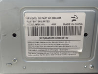 2014 Chevrolet Impala Limited Radio AM FM Cd Player Receiver Replacement P/N:22924535 Fits Fits 2013 2015 2016 OEM Used Auto