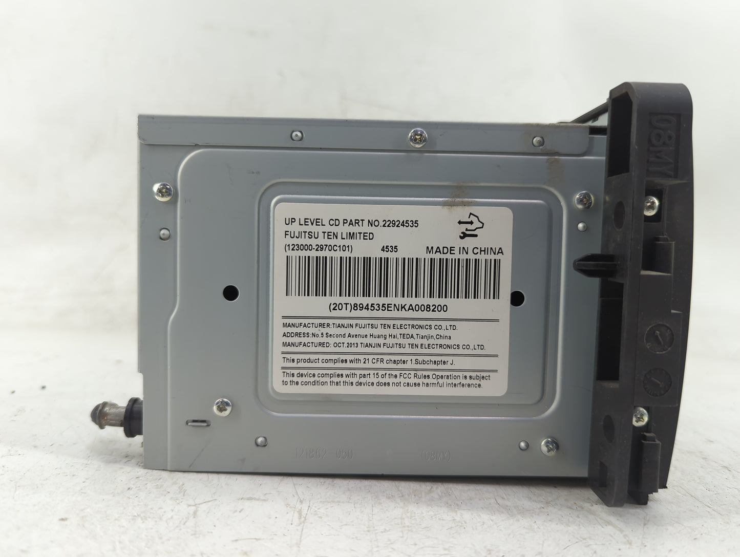 2014 Chevrolet Impala Limited Radio AM FM Cd Player Receiver Replacement P/N:22924535 Fits Fits 2013 2015 2016 OEM Used Auto