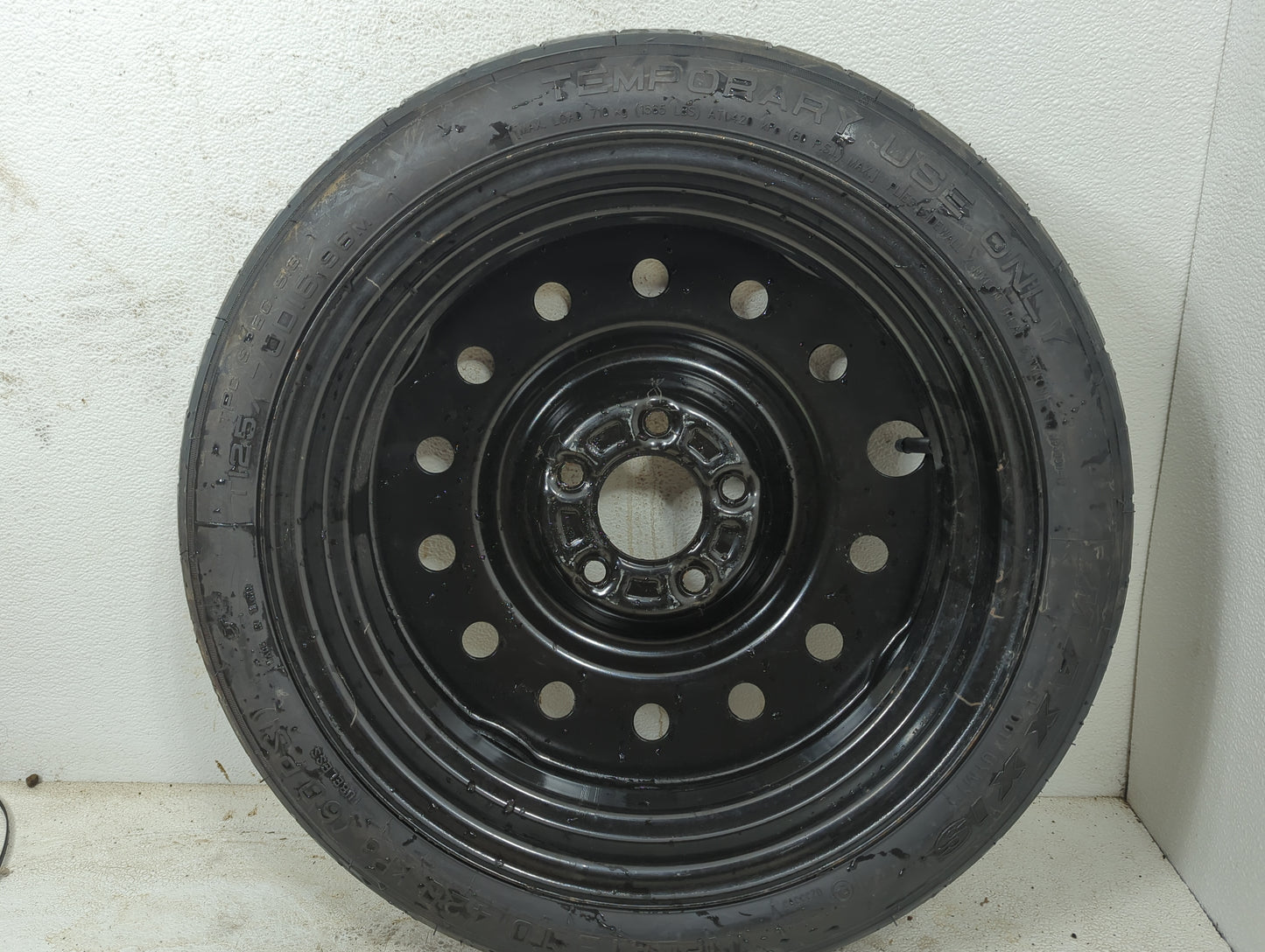 2014 Chevrolet Impala Limited Spare Donut Tire Wheel Rim Oem - Oemusedautoparts1.com
