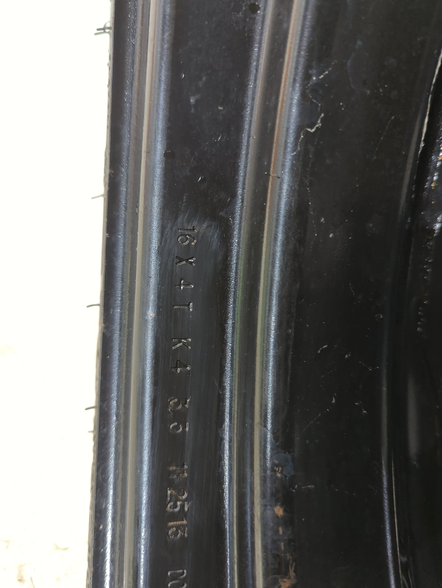 2014 Chevrolet Impala Limited Spare Donut Tire Wheel Rim Oem - Oemusedautoparts1.com