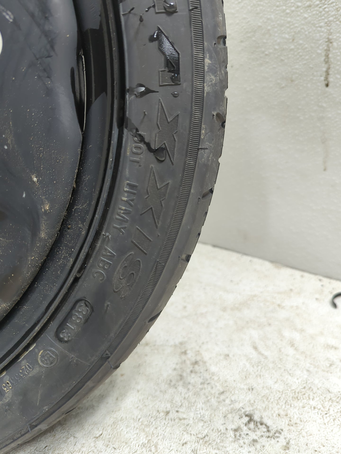 2014 Chevrolet Impala Limited Spare Donut Tire Wheel Rim Oem - Oemusedautoparts1.com