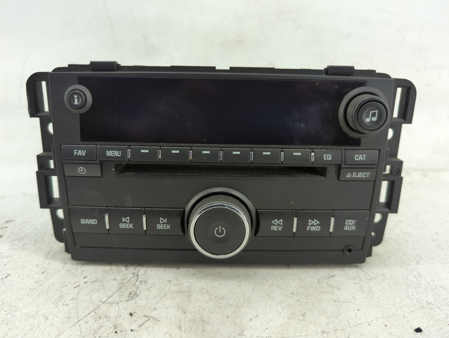 2014 Chevrolet Impala Limited Radio AM FM Cd Player Receiver Replacement Fits Fits 2013 2015 2016 OEM Used Auto Parts - Oemu