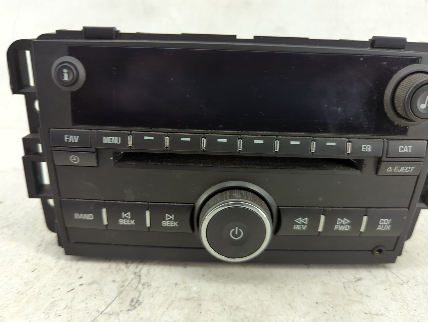 2014 Chevrolet Impala Limited Radio AM FM Cd Player Receiver Replacement Fits Fits 2013 2015 2016 OEM Used Auto Parts - Oemu