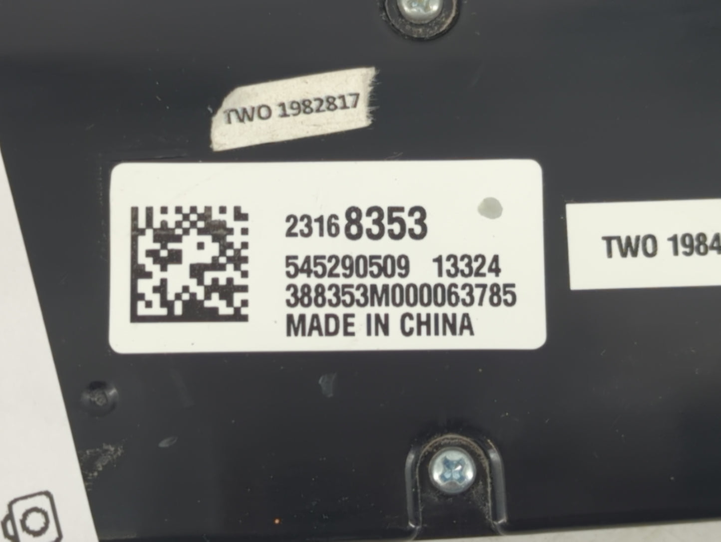 2014-2016 Chevrolet Malibu Climate Control Module Temperature AC/Heater Replacement P/N:23168353 Fits Fits 2014 2015 2016 OE
