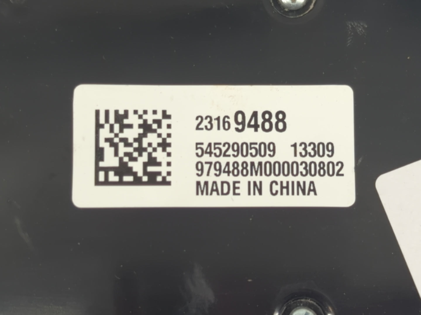 2014 Chevrolet Malibu Climate Control Module Temperature AC/Heater Replacement P/N:23169488 Fits OEM Used Auto Parts - Oemus