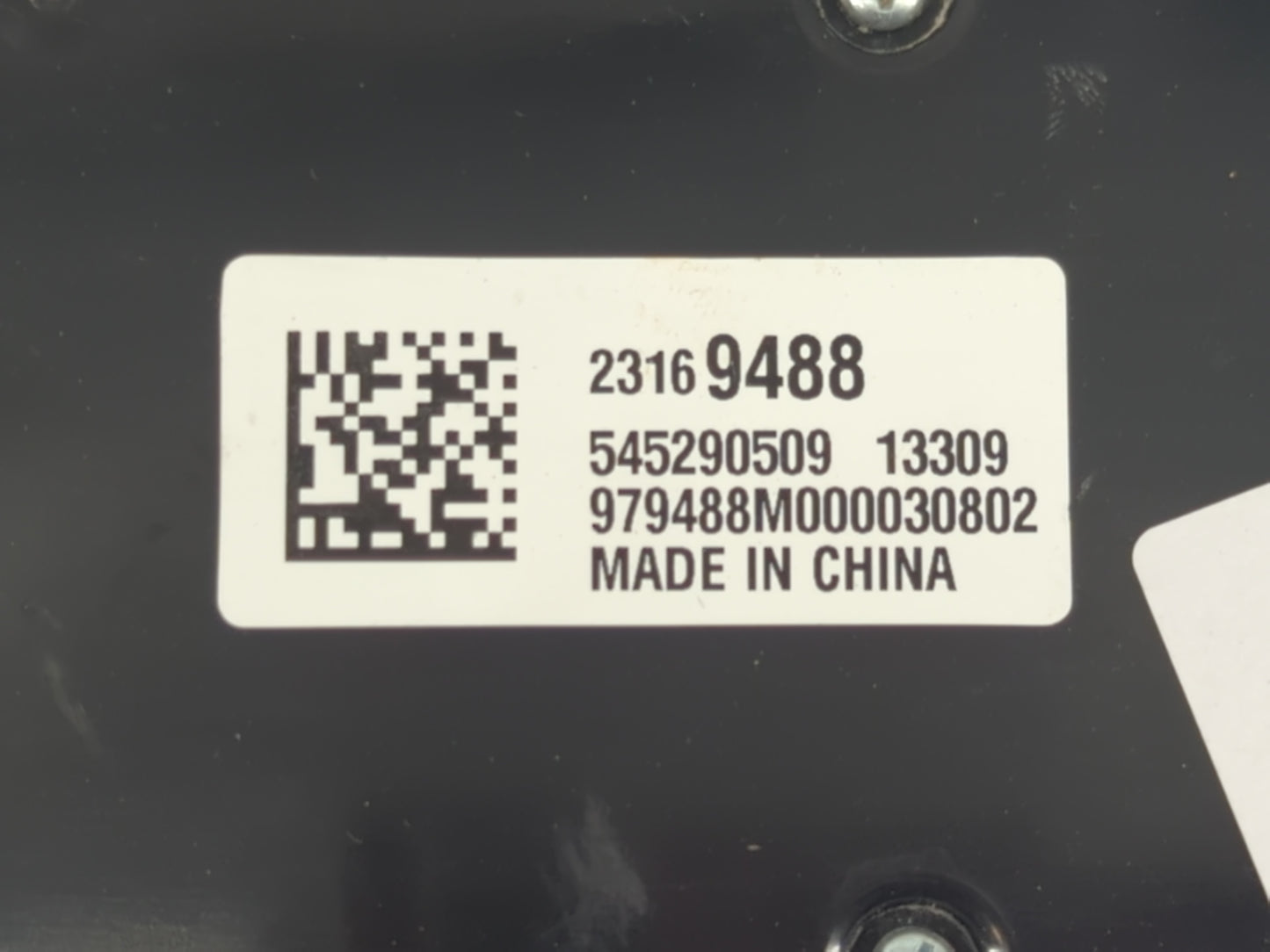 2014 Chevrolet Malibu Climate Control Module Temperature AC/Heater Replacement P/N:23169488 Fits OEM Used Auto Parts - Oemus