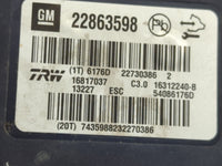 2013-2016 Chevrolet Malibu ABS Pump Control Module Replacement P/N:22863598 Fits Fits 2012 2013 2014 2015 2016 OEM Used Auto