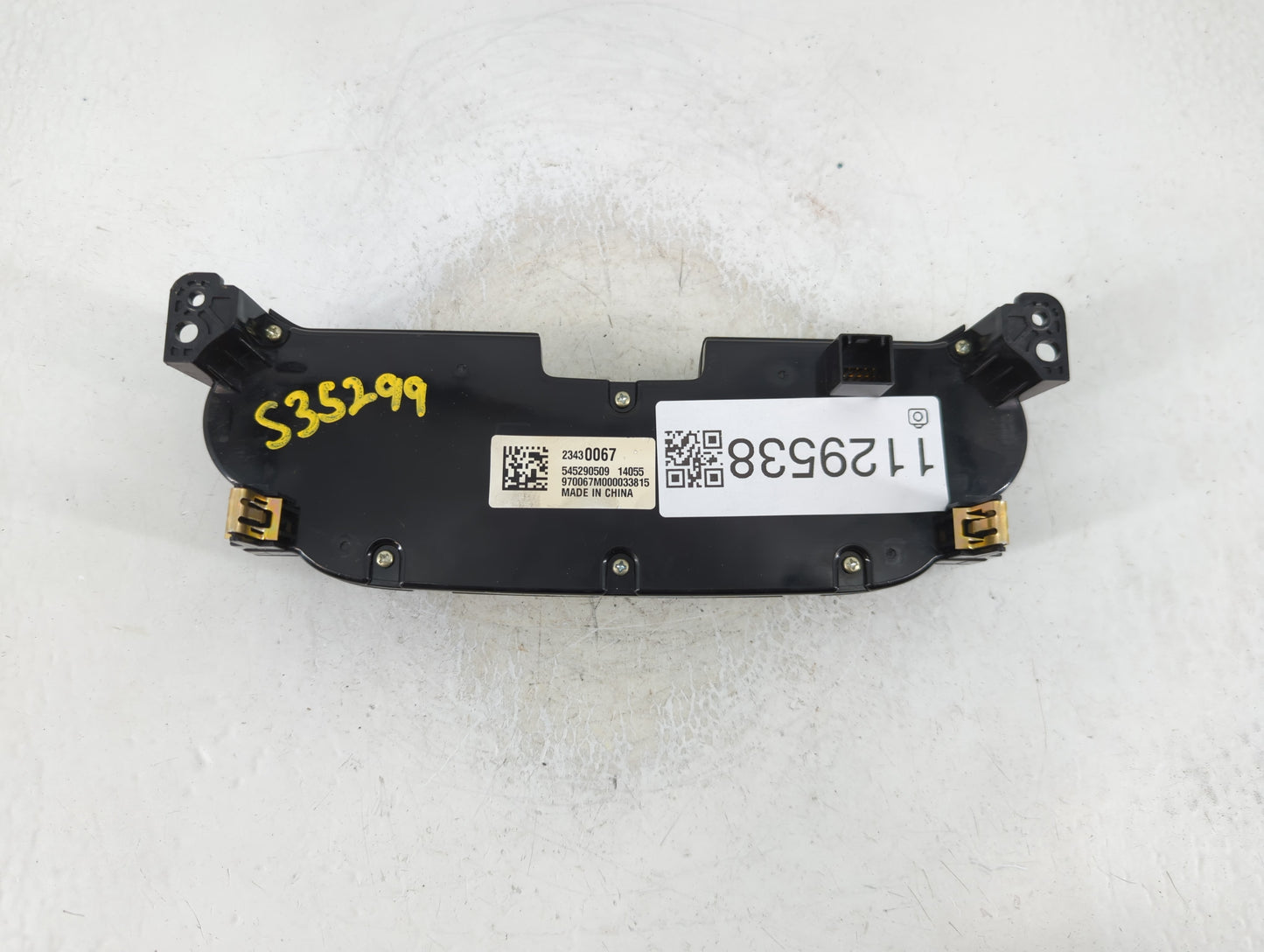 2014-2016 Chevrolet Malibu Radio AM FM Cd Player Receiver Replacement P/N:23430067 Fits Fits 2014 2015 2016 OEM Used Auto Pa