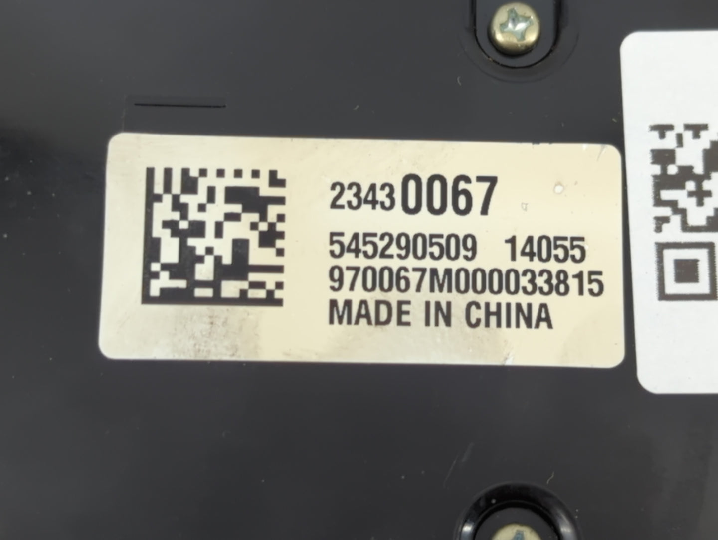 2014-2016 Chevrolet Malibu Radio AM FM Cd Player Receiver Replacement P/N:23430067 Fits Fits 2014 2015 2016 OEM Used Auto Pa