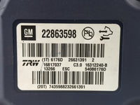 2013-2016 Chevrolet Malibu ABS Pump Control Module Replacement P/N:22863598 Fits Fits 2012 2013 2014 2015 2016 OEM Used Auto