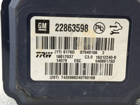 2013-2016 Chevrolet Malibu ABS Pump Control Module Replacement P/N:22863598 Fits Fits 2012 2013 2014 2015 2016 OEM Used Auto