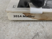2014 Chevrolet Malibu Owners Manual Book Guide OEM Used Auto Parts - Oemusedautoparts1.com