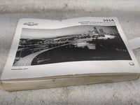 2014 Chevrolet Malibu Owners Manual Book Guide OEM Used Auto Parts - Oemusedautoparts1.com