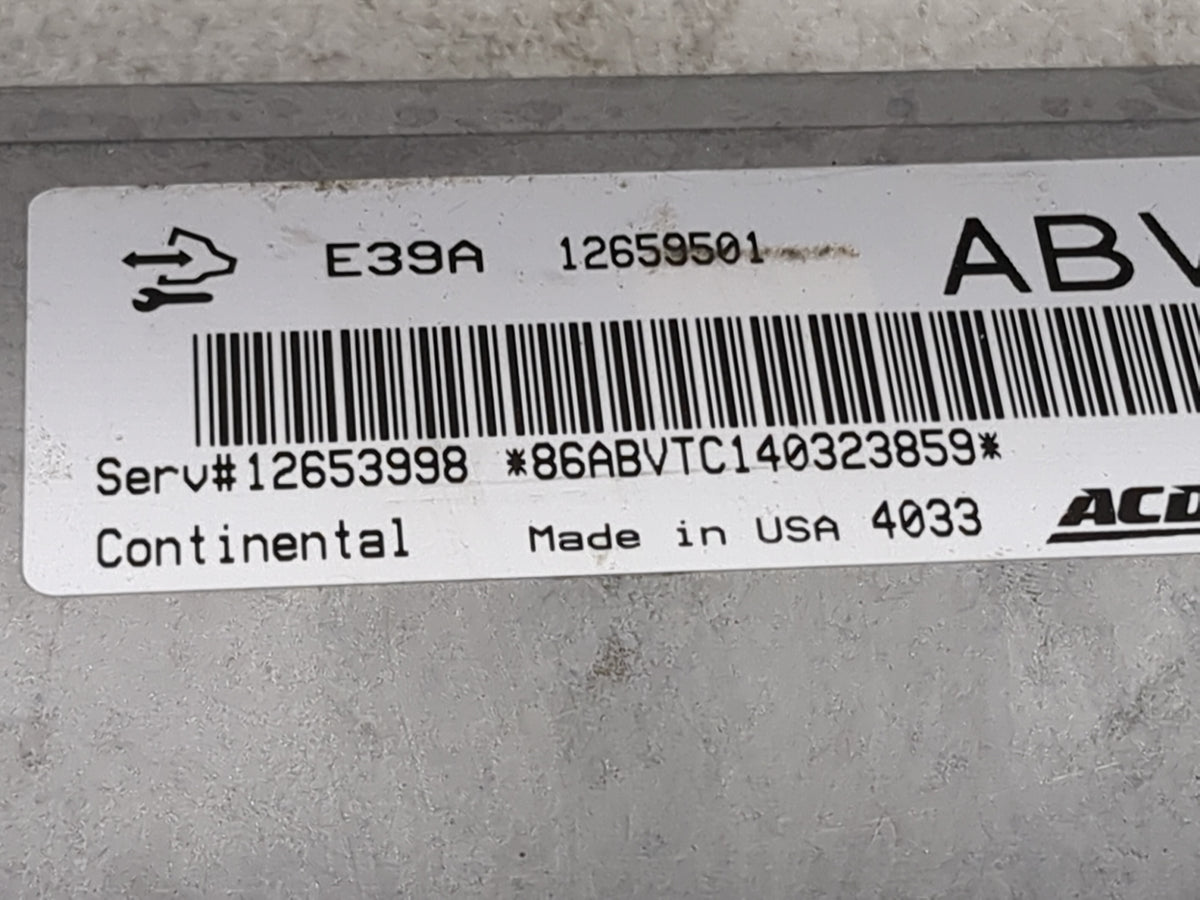 2013-2016 Chevrolet Malibu PCM Engine Control Computer ECU ECM PCU OEM P/N:12659501 12653998 Fits Fits 2013 2014 2015 2016 O