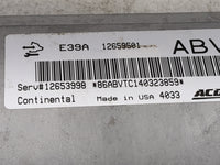2013-2016 Chevrolet Malibu PCM Engine Control Computer ECU ECM PCU OEM P/N:12659501 12653998 Fits Fits 2013 2014 2015 2016 O