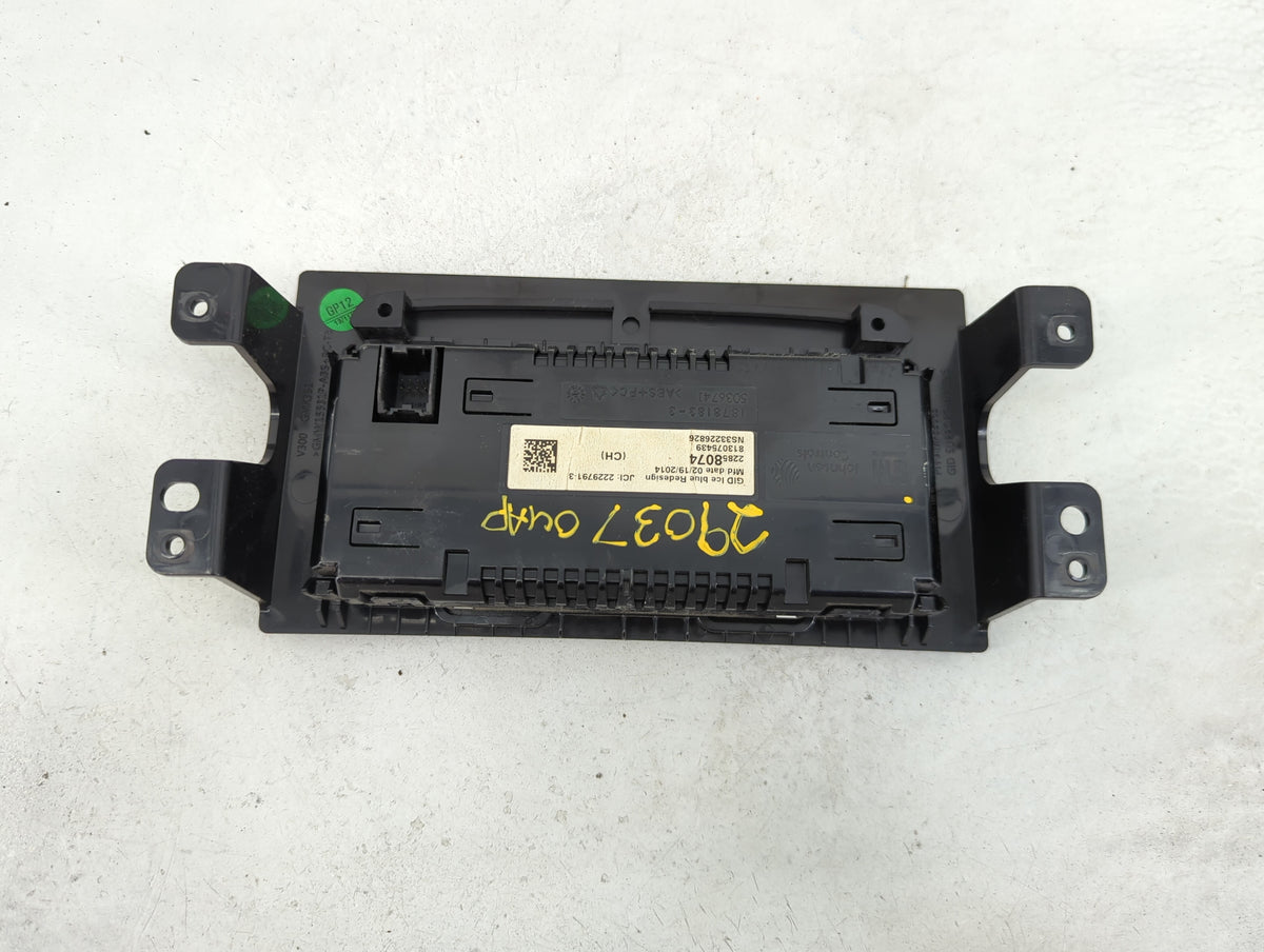 2014-2016 Chevrolet Malibu Information Radio Display Screen 1146226 - Oemusedautoparts1.com