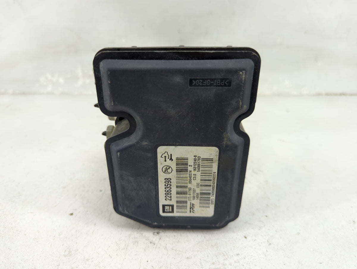 2013-2016 Chevrolet Malibu Anti-Lock Brake ABS Pump Module Actuator OEM P/N:22863598 16817037 Fits Fits 2012 2013 2014 2015 